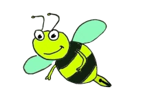 Fountain Bee Logo